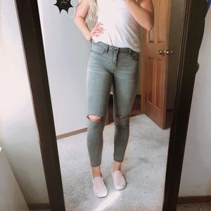 Gray Skinny Jeans